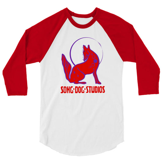 Song Dog Logoed 3/4 sleeve raglan shirt