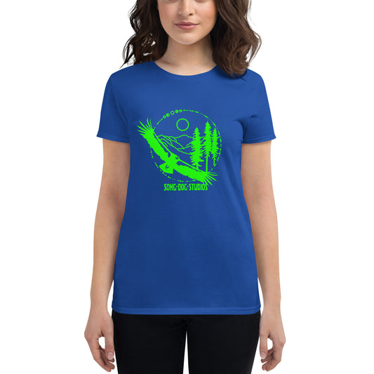 Condor Country Neon Green Women's short sleeve t-shirt