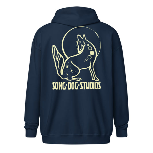 Song Dog Logo Unisex heavy blend zip hoodie