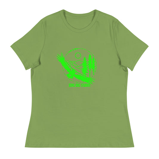 Condor Country Neon Green Women's Relaxed T-Shirt